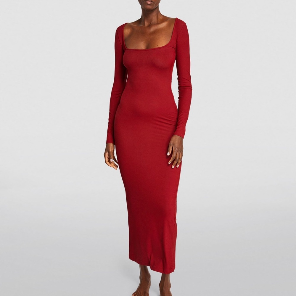 NWT SKIMS Soft Lounge Maxi Dress size small